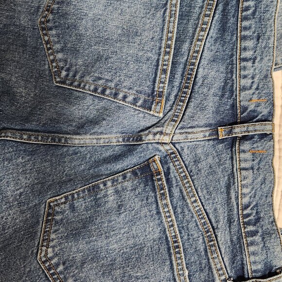 We The Free | High Waisted Button Fly Raw Hem Skinny Jeans Sz 28 - Picture 13 of 16